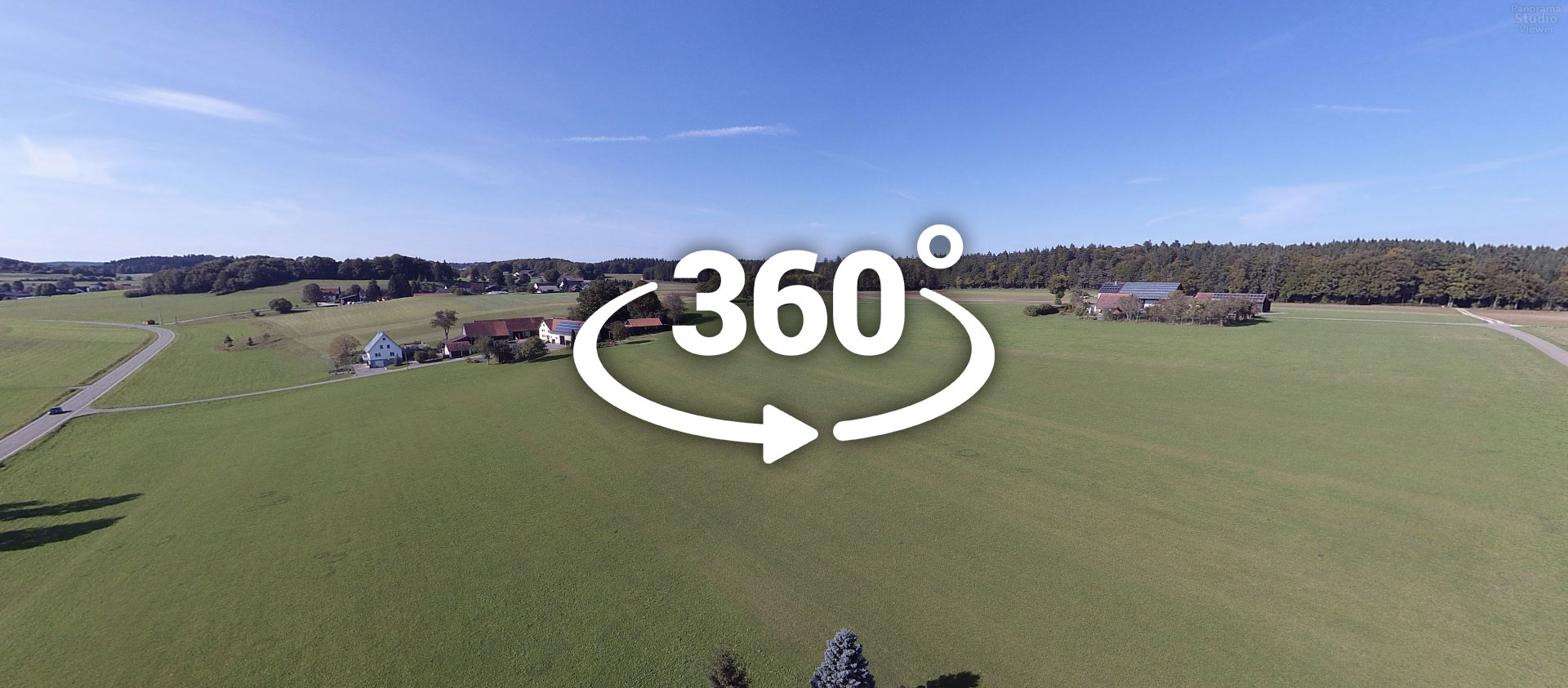 360 Grad View Ferienwohnung Nusplingen